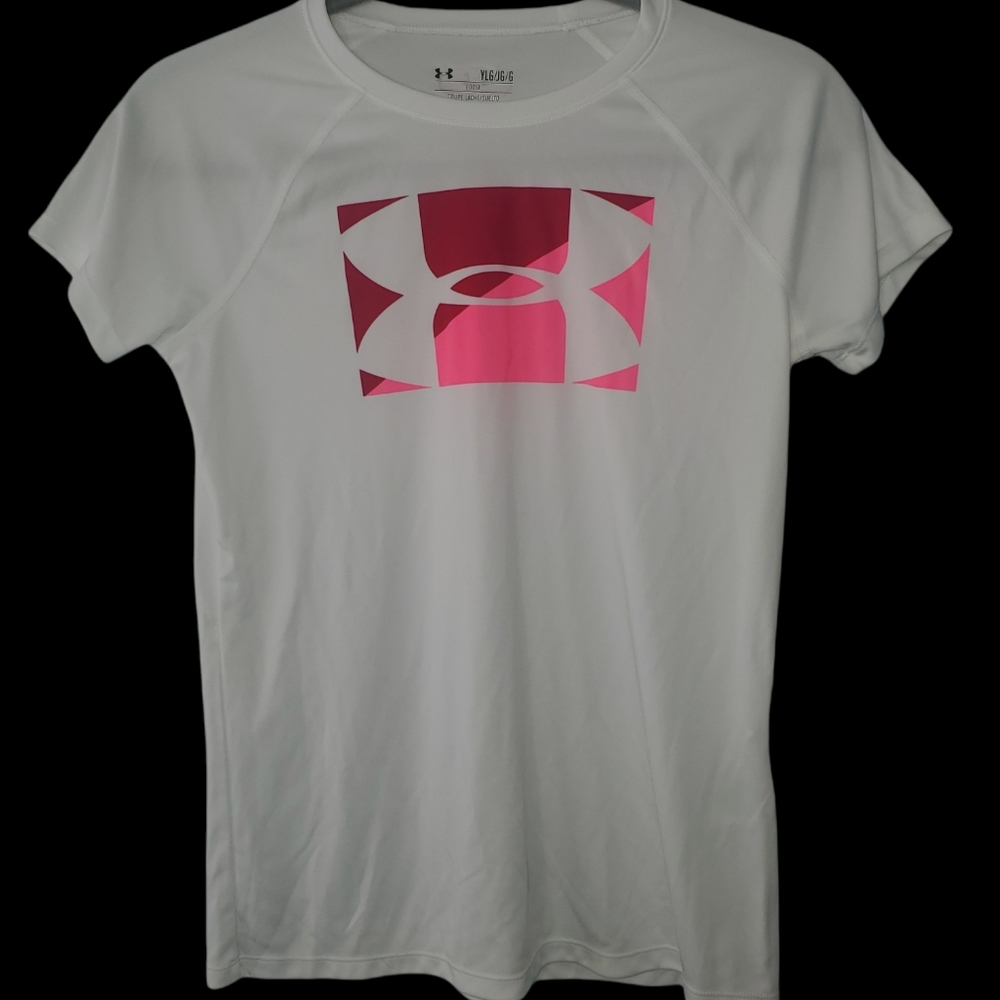 Girls Under Armour Short Sleeve Shirt